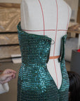 Emerald Baguette Dress